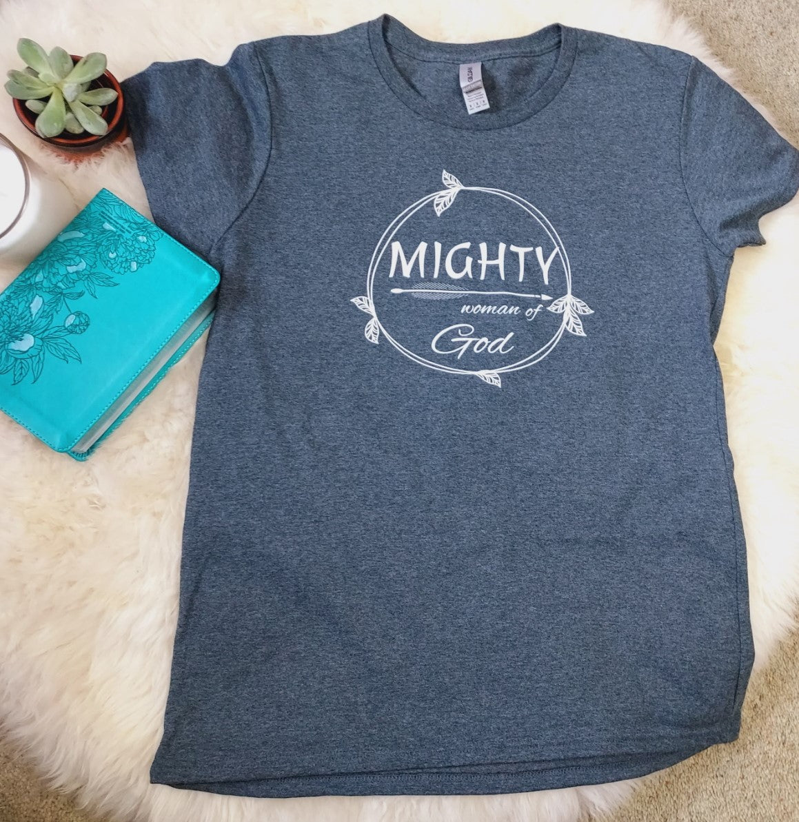 Mighty Woman of God - women's relaxed fit short sleeve T-Shirt