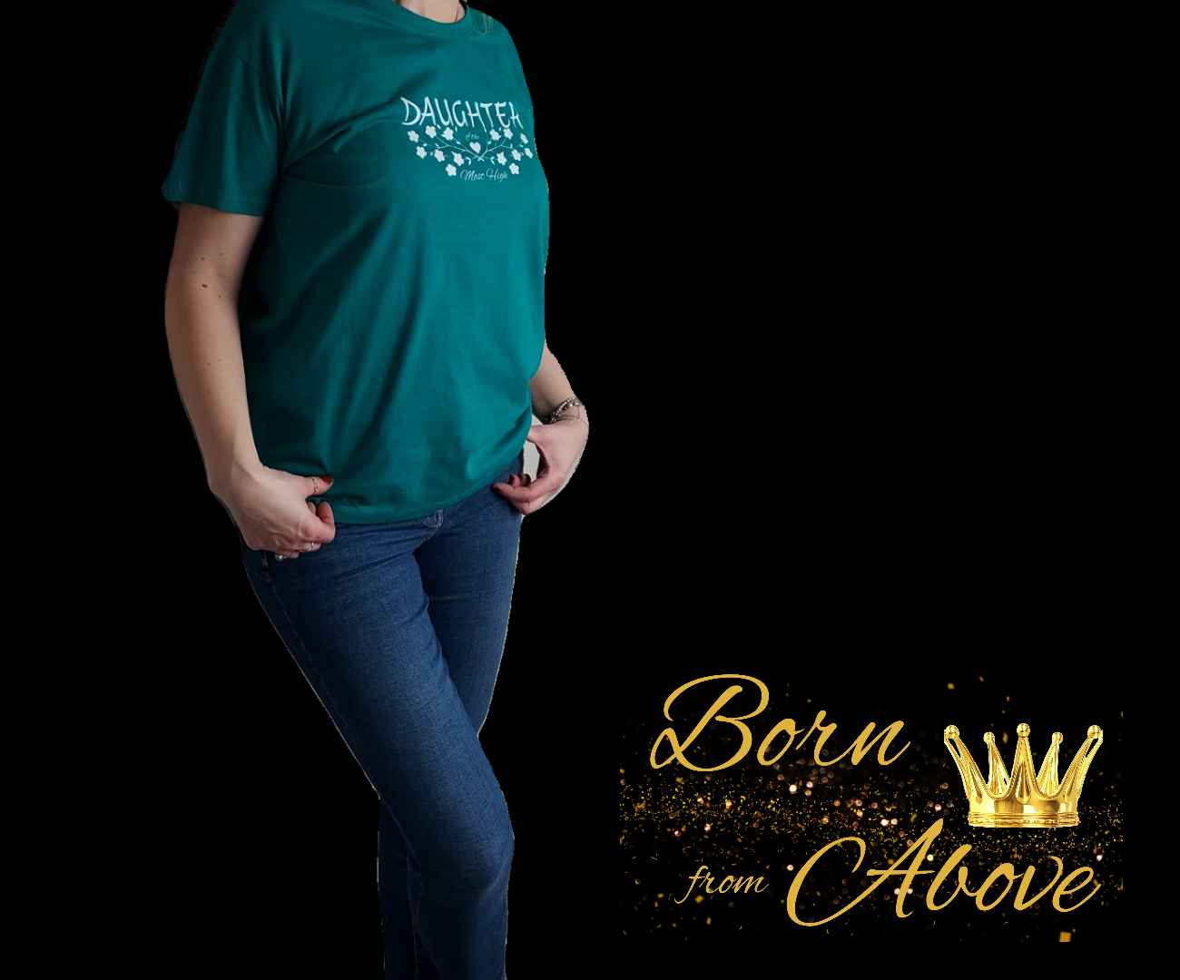 Christian T-Shirts UK | Stylish Faith Apparel | Born from Above