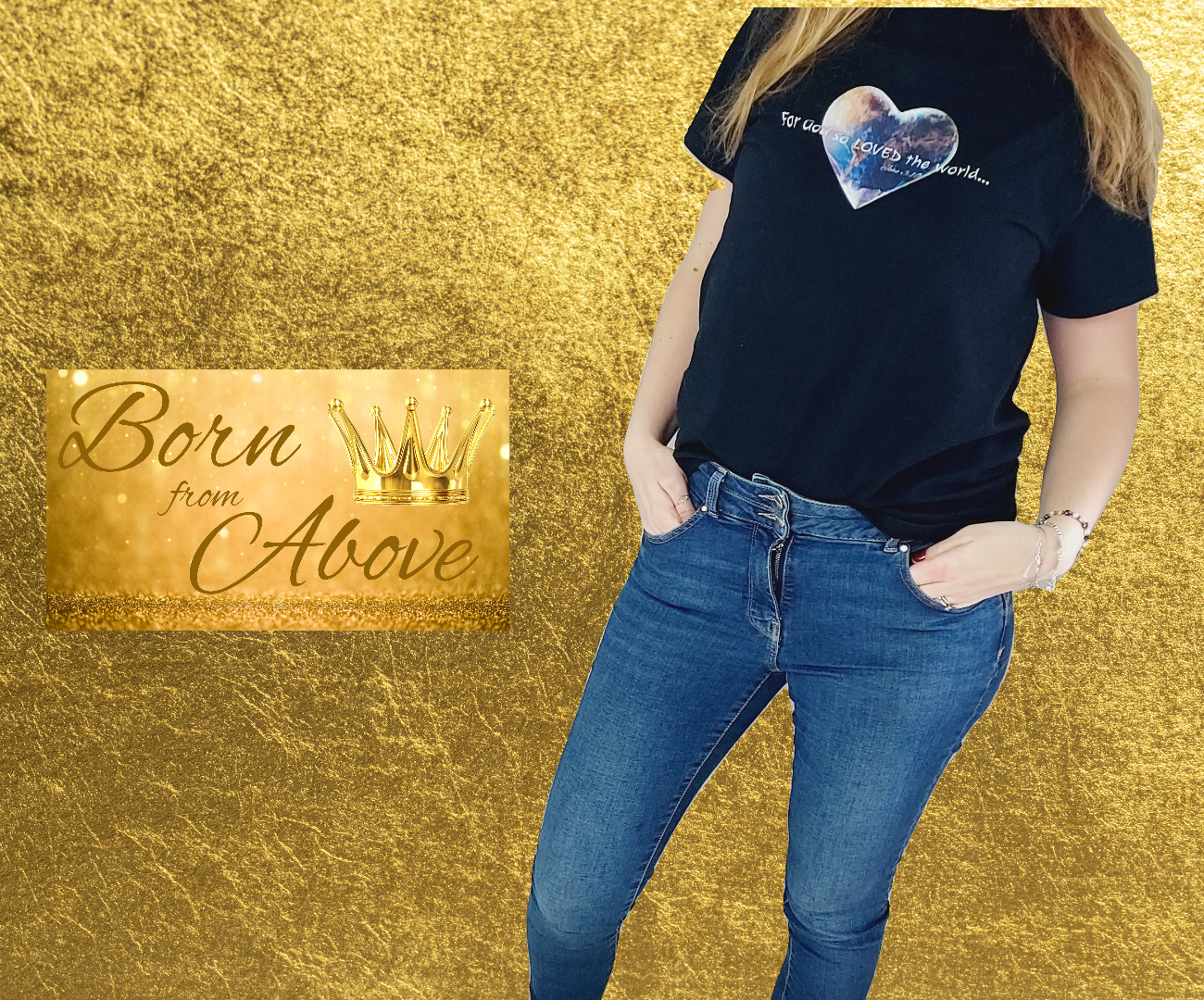 Shop Unisex Christian T-Shirts | Born from Above UK