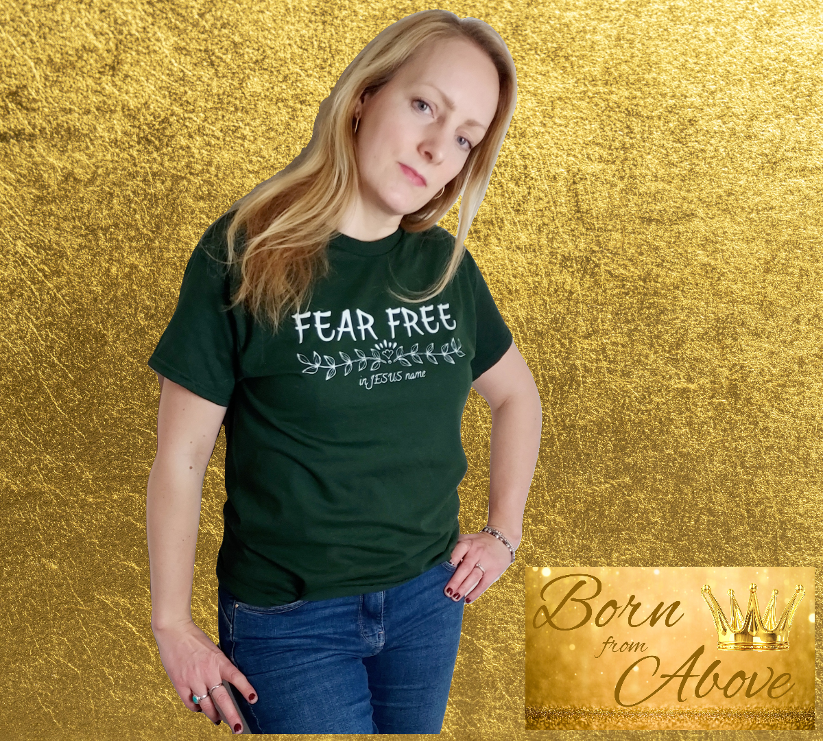 Christian T-Shirts UK | Wear Your Faith Proudly | Born from Above