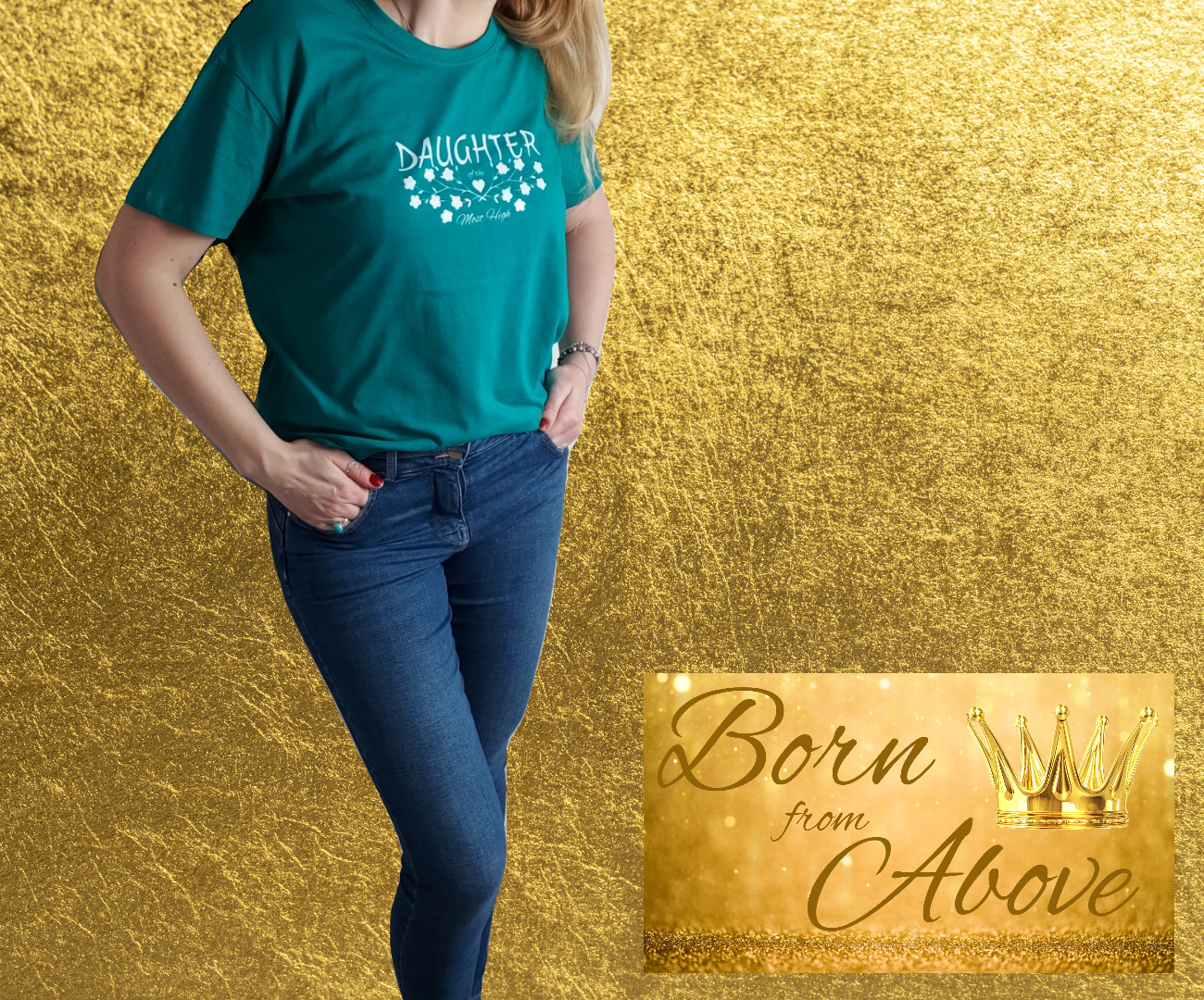 Christian T-Shirts UK | Stylish Faith Apparel | Born from Above