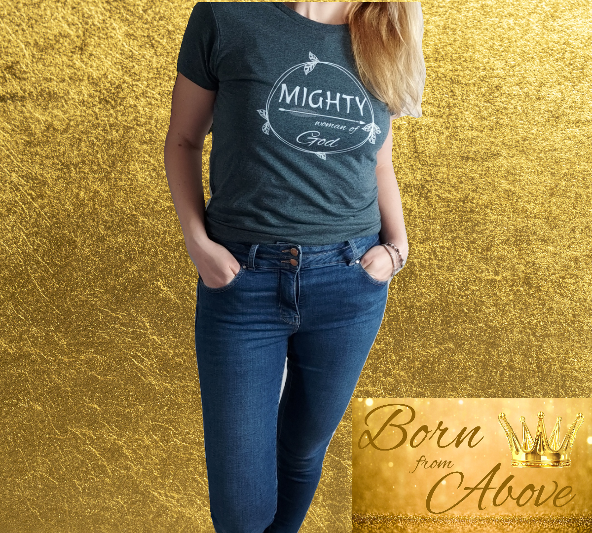 Faithful Fashion: Christian T-Shirts for Women | Born from Above UK