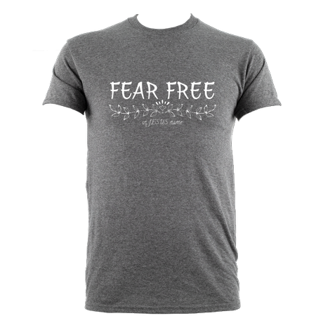 Fear Free in Jesus Name - unisex short sleeve T-Shirt