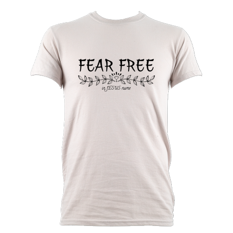 Fear Free in Jesus Name - unisex short sleeve T-Shirt