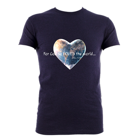 For God So Loved the World - unisex short sleeve T-Shirt