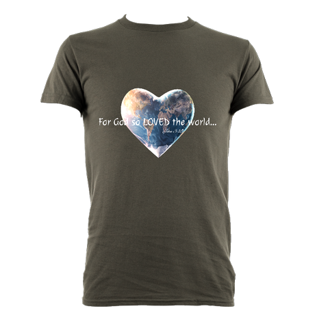 For God So Loved the World - unisex short sleeve T-Shirt