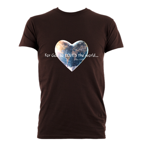 For God So Loved the World - unisex short sleeve T-Shirt