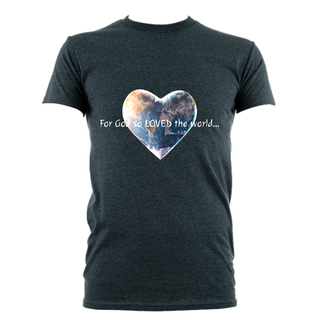 For God So Loved the World - unisex short sleeve T-Shirt