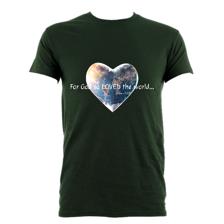 For God So Loved the World - unisex short sleeve T-Shirt