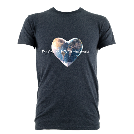 For God So Loved the World - unisex short sleeve T-Shirt