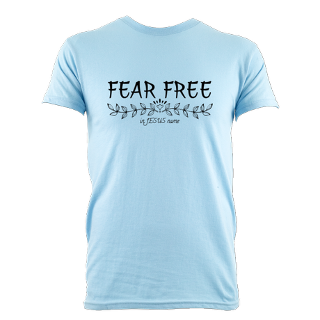 Fear Free in Jesus Name - unisex short sleeve T-Shirt