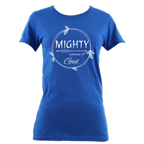 Mighty Woman of God - women's relaxed fit short sleeve T-Shirt