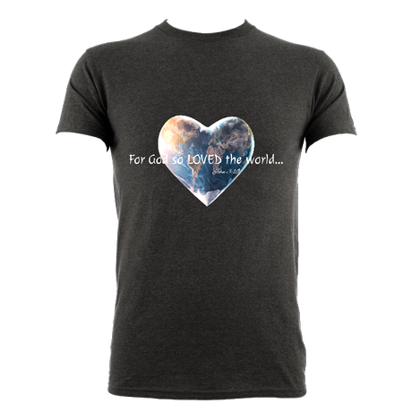 For God So Loved the World - unisex short sleeve T-Shirt