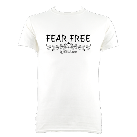 Fear Free in Jesus Name - unisex short sleeve T-Shirt